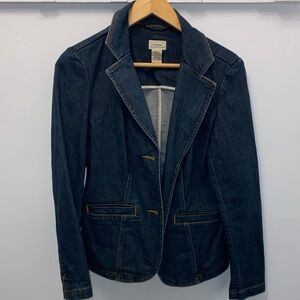 L.L. Bean Dark Blue Jean Jacket